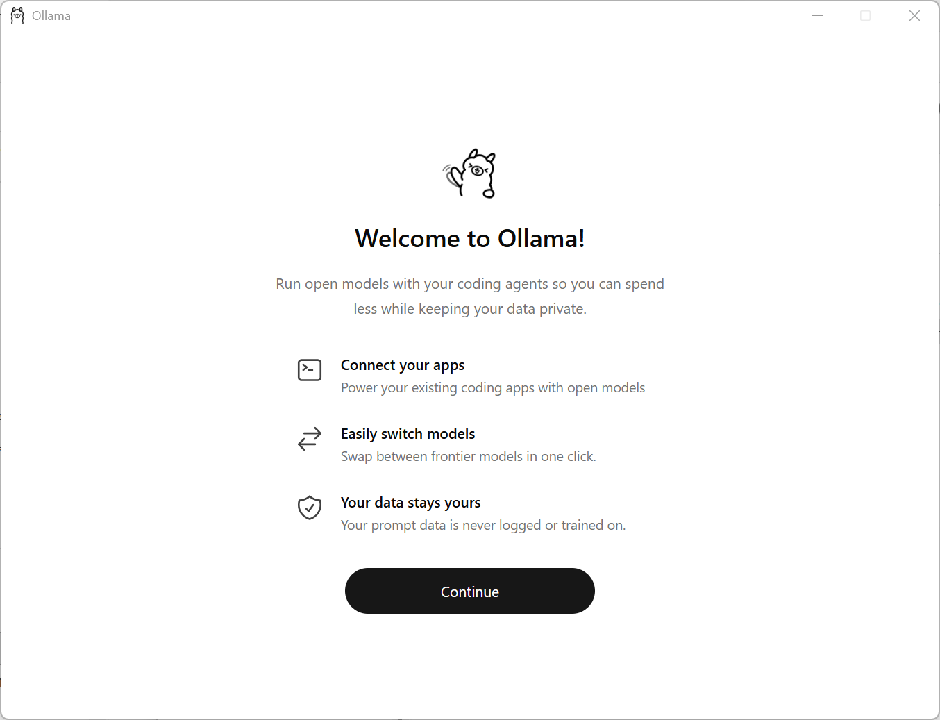 Welcome to Ollama