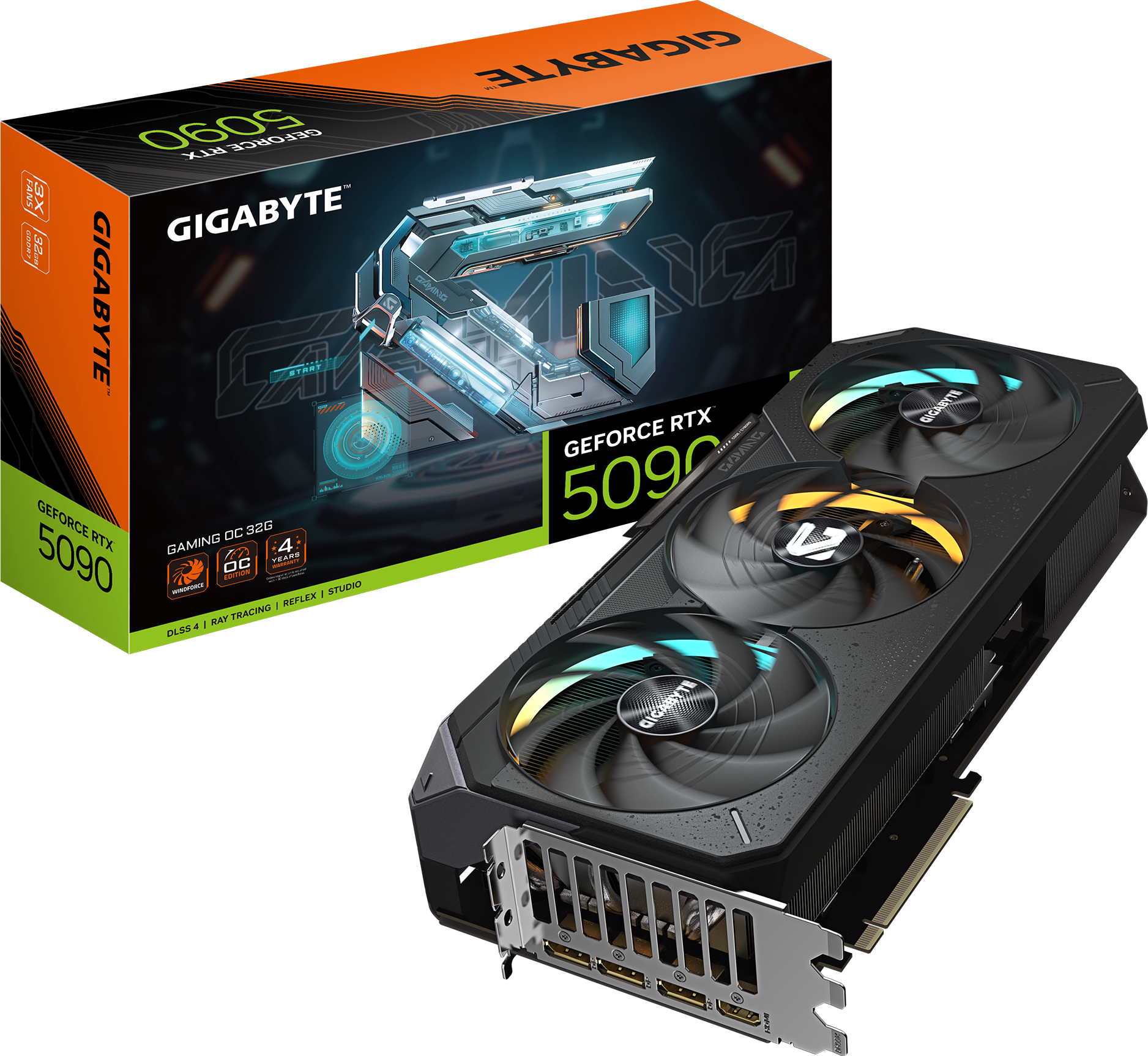 GIGABYTE GeForce RTX 5090 GAMING OC 32G